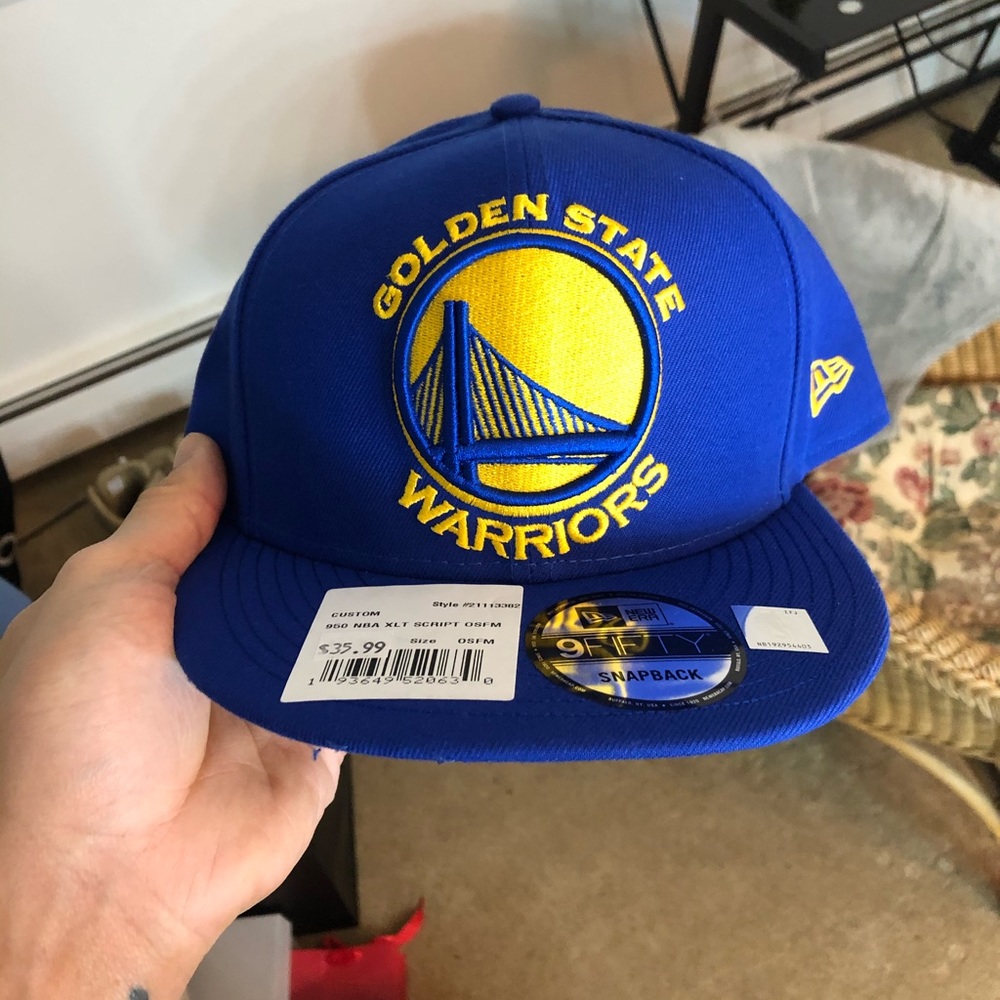 Mitchell and Jess adult sized Golden State hat